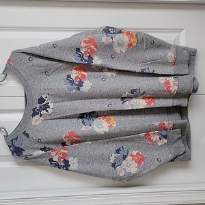 Old Navy flower sweatshirt